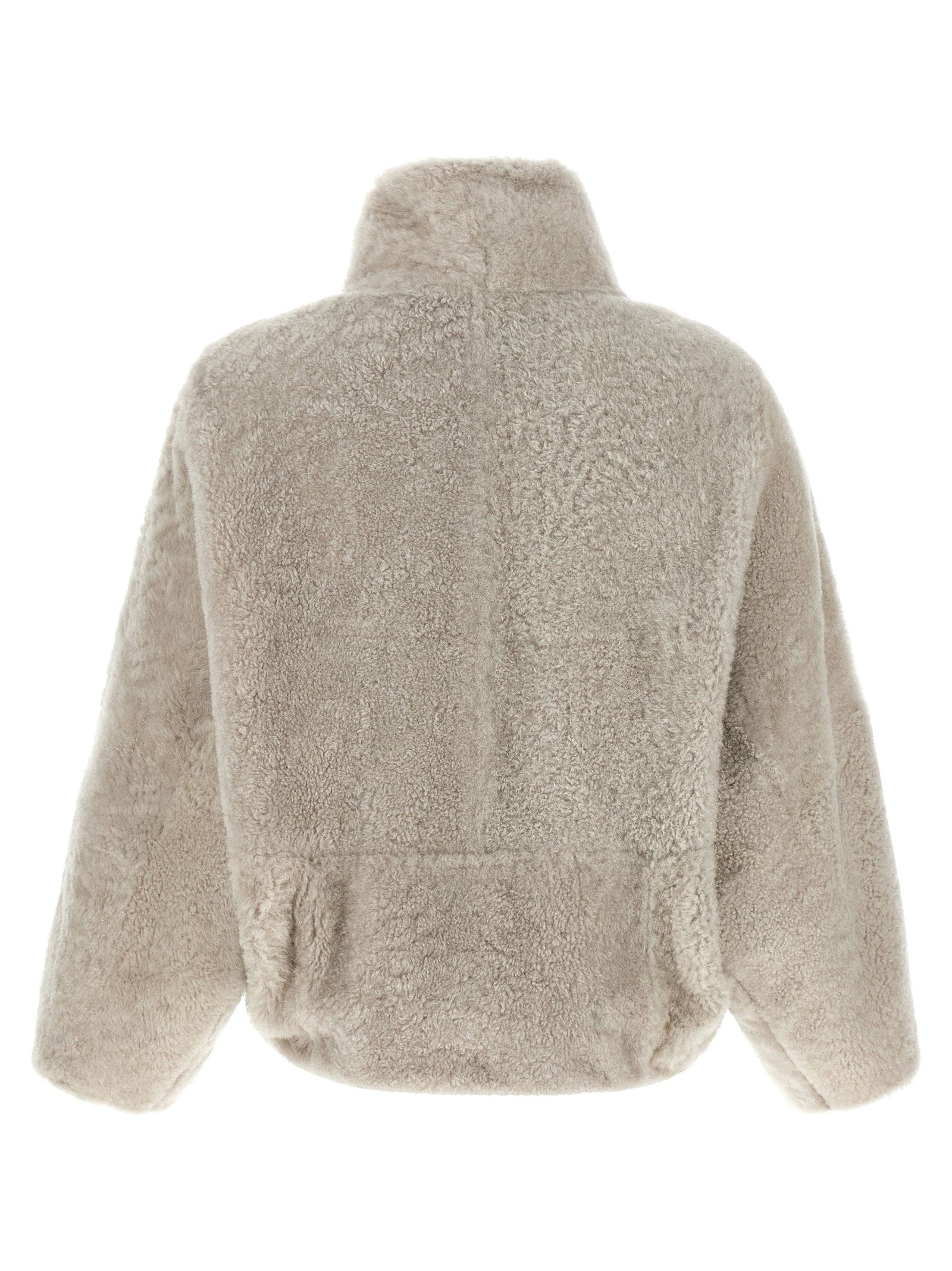 Brunello Cucinelli Cropped Fur Beige