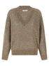 Brunello Cucinelli Dazzling Texture Sweater Beige