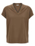 Brunello Cucinelli T-shirt Monile Brown