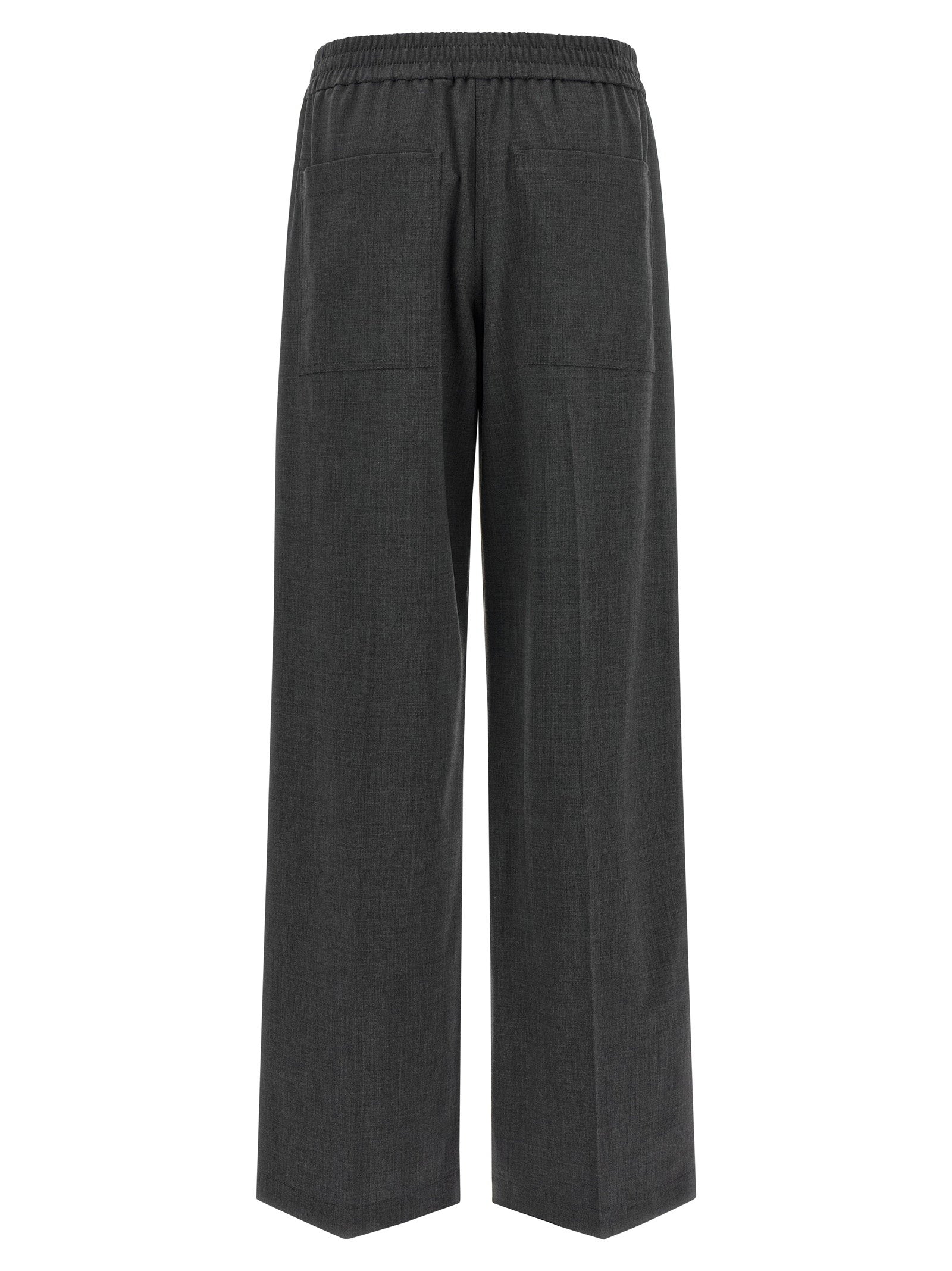 Brunello Cucinelli Cool Wool Pants Gray