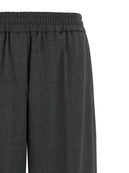 Brunello Cucinelli Cool Wool Pants Gray