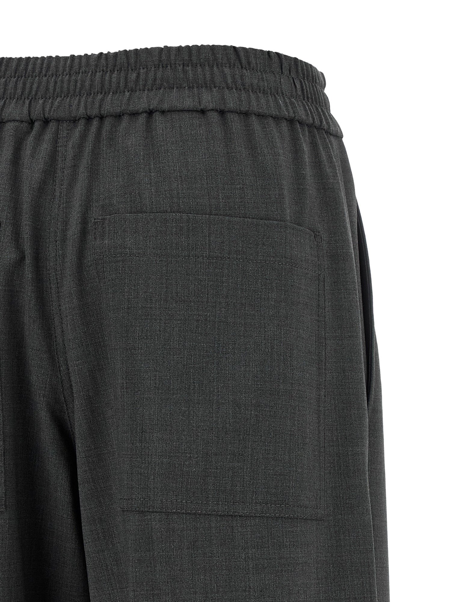 Brunello Cucinelli Cool Wool Pants Gray