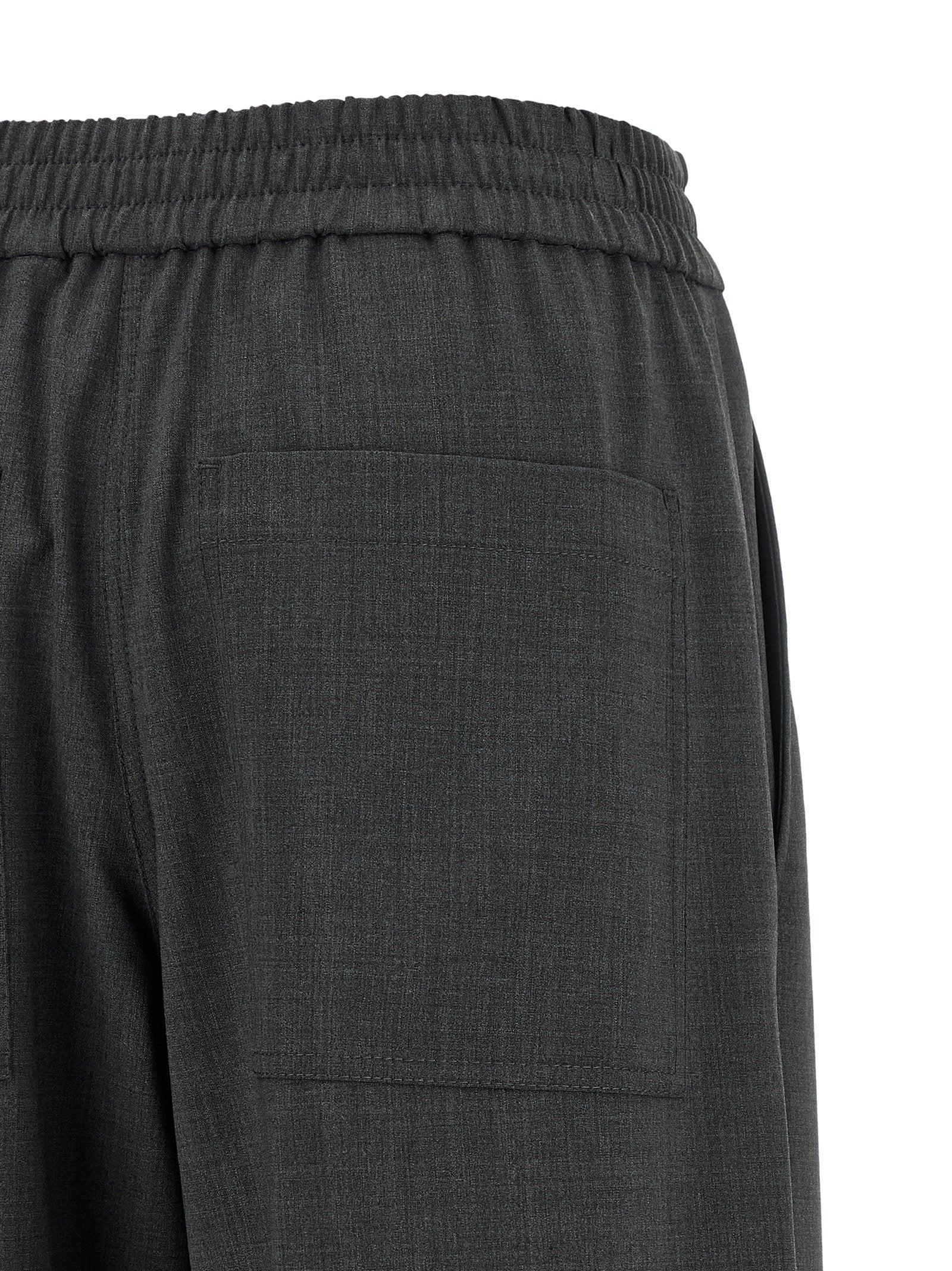Brunello Cucinelli Cool Wool Pants Gray