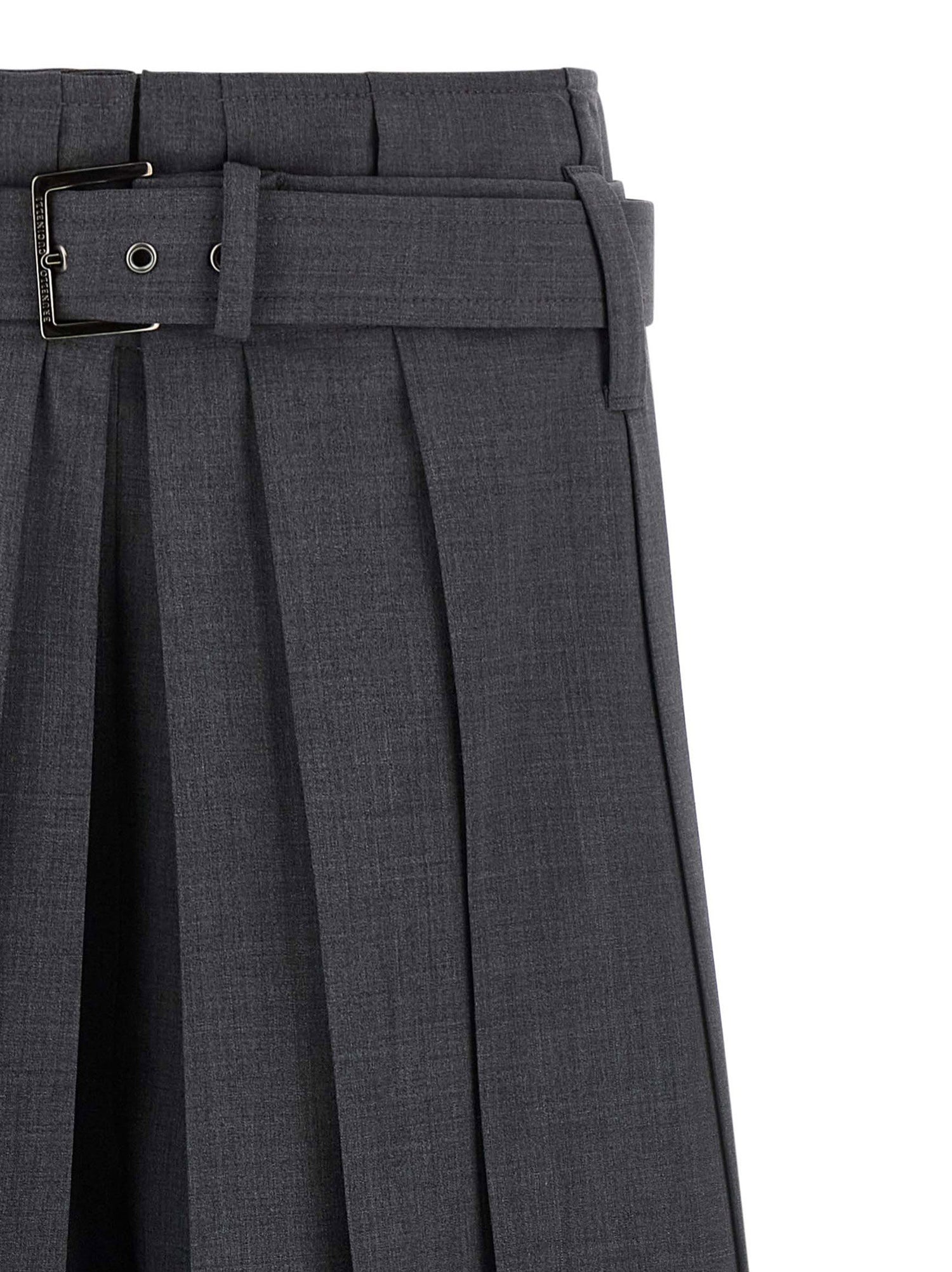 Brunello Cucinelli Tailored Pleated Bermuda Shorts Gray