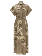 Brunello Cucinelli Chemisier Dress Green