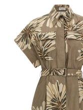 Brunello Cucinelli Chemisier Dress Green