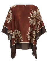 Brunello Cucinelli Silk Scarf Blouse Bordeaux