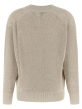 Brunello Cucinelli Openwork Sweater Beige