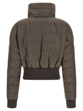 Moncler + Rick Owens Cropped Down Jacket Gray