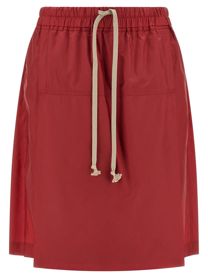 Moncler + Rick Owens Kiltshorts Bermuda Shorts Red