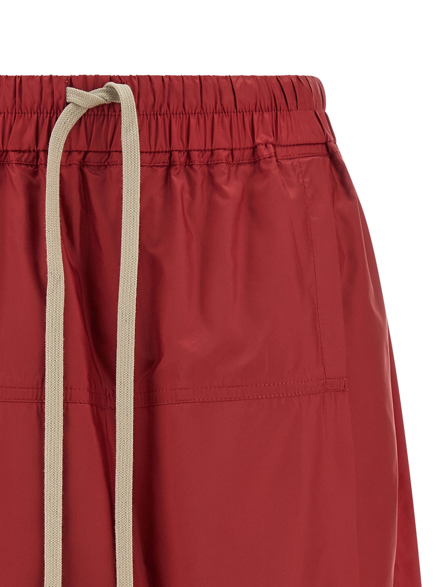 Moncler + Rick Owens Kiltshorts Bermuda Shorts Red