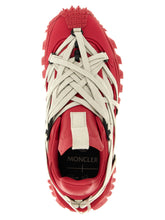 Moncler + Rick Owens Trailgrip Megalace Sneakers Red