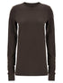 Moncler + Rick Owens Girder T-shirt Brown