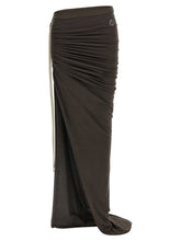 Moncler + Rick Owens Adjustable Skirt Brown