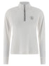 Brunello Cucinelli Precious Half Zip Sweater White