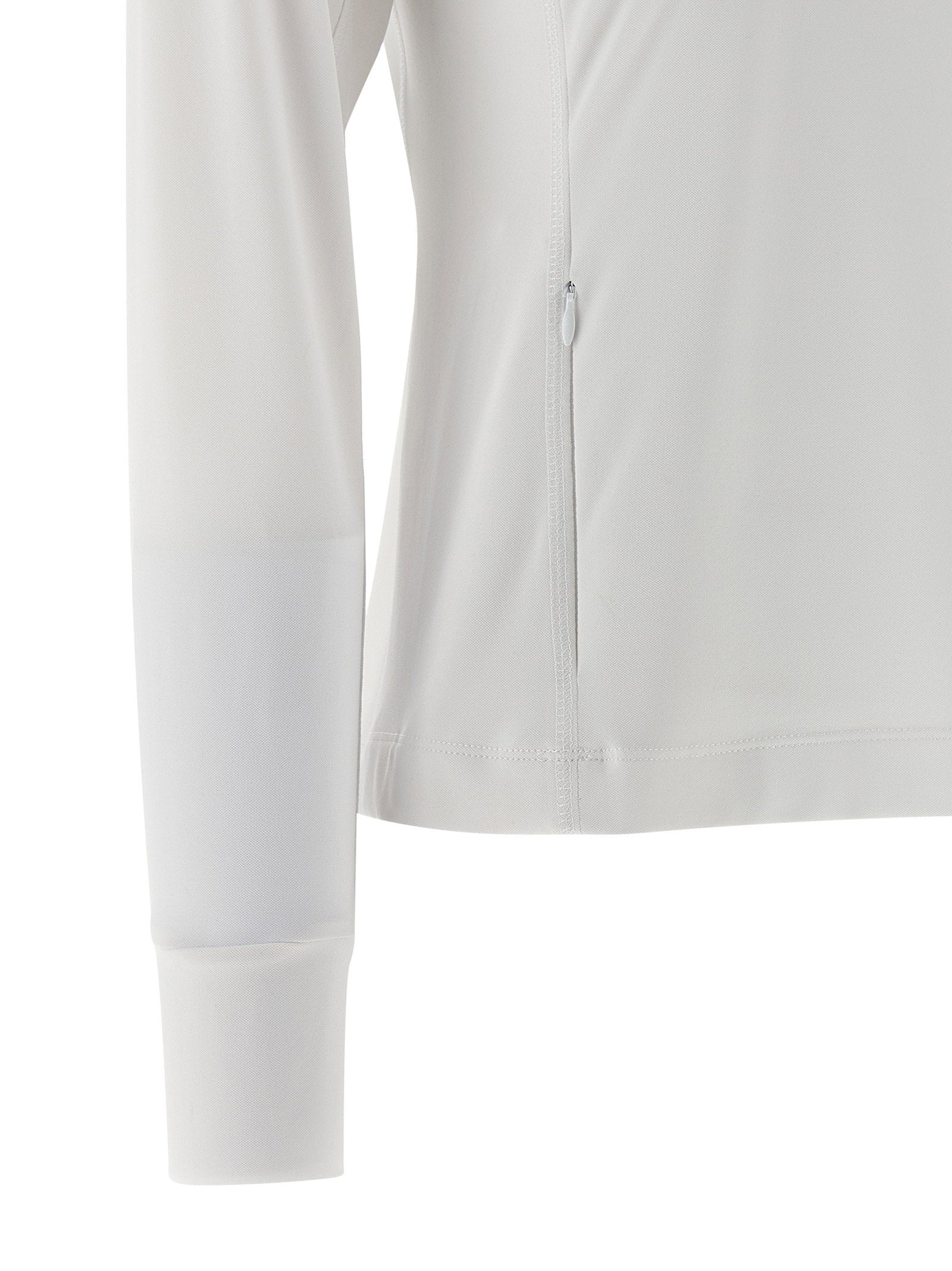 Brunello Cucinelli Precious Half Zip Sweater White