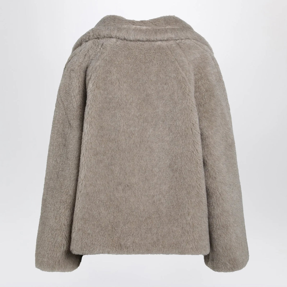 Max Mara Sand-Coloured Teddy Coat In Alpaca And Cashmere - Beige