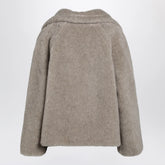 Max Mara Sand-Coloured Teddy Coat In Alpaca And Cashmere - Beige