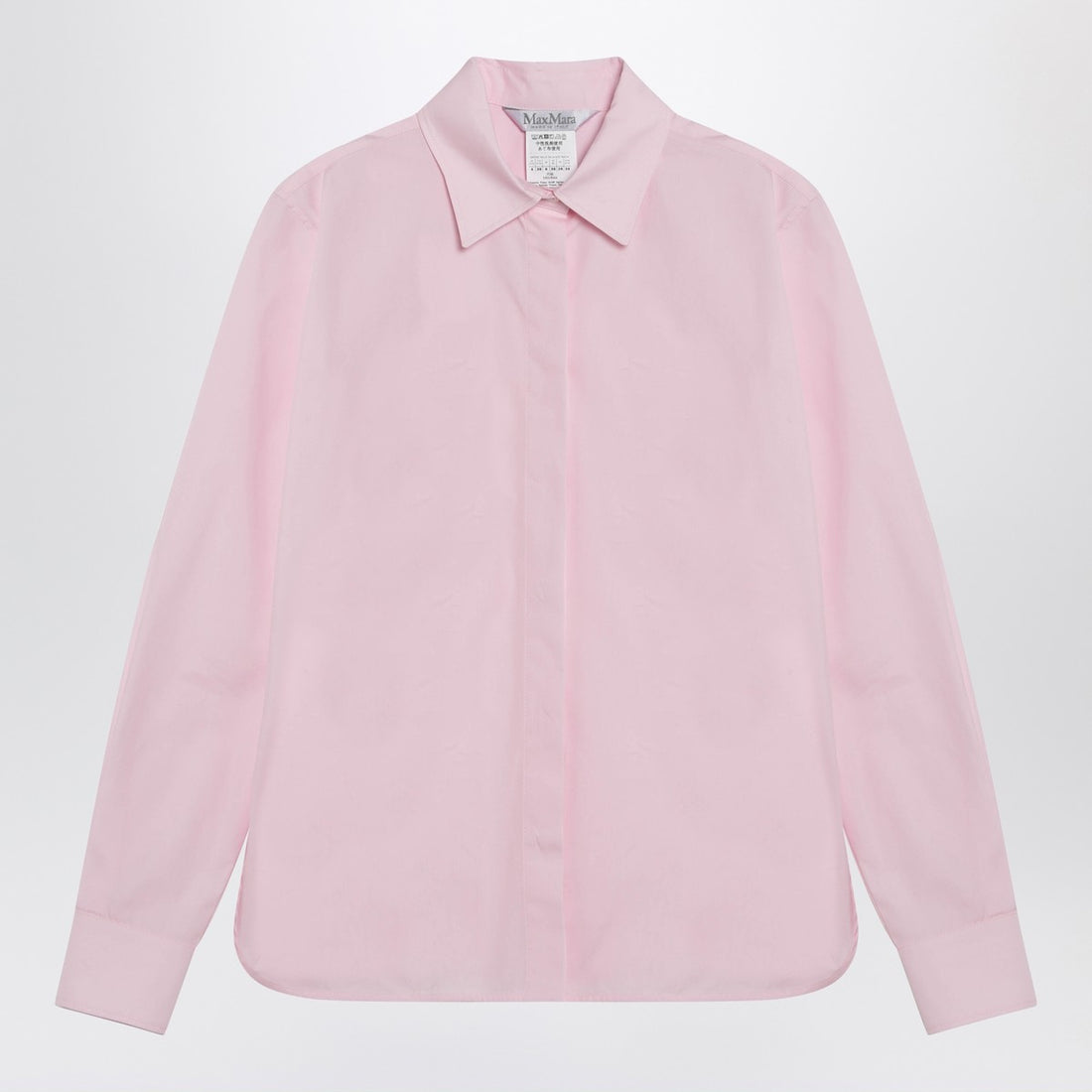 Max Mara Cotton Poplin Shirt Pink