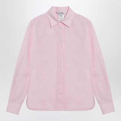 Max Mara Cotton Poplin Shirt Pink