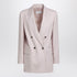 Max Mara Double-Breasted Wool Jacket Pink