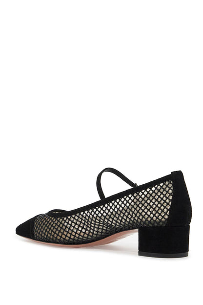 Aquazzura Crystal Mayor Décolleté Pumps Black