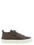 Brunello Cucinelli Monile Knit Sneakers Brown