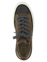 Brunello Cucinelli Monile Knit Sneakers Brown