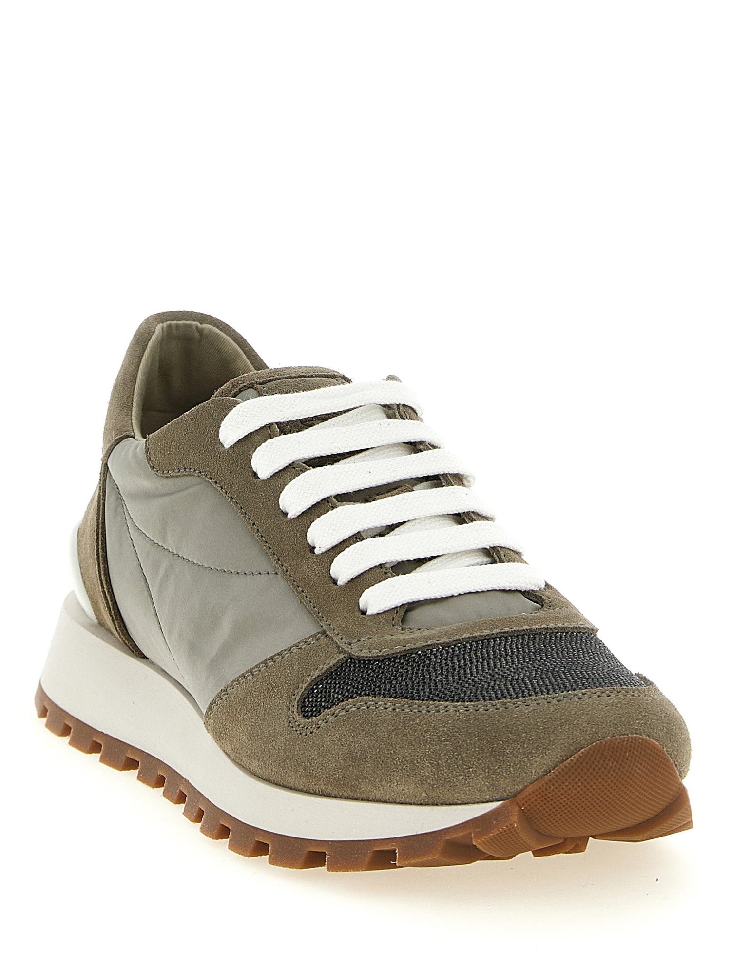 Brunello Cucinelli Active Sneakers Green