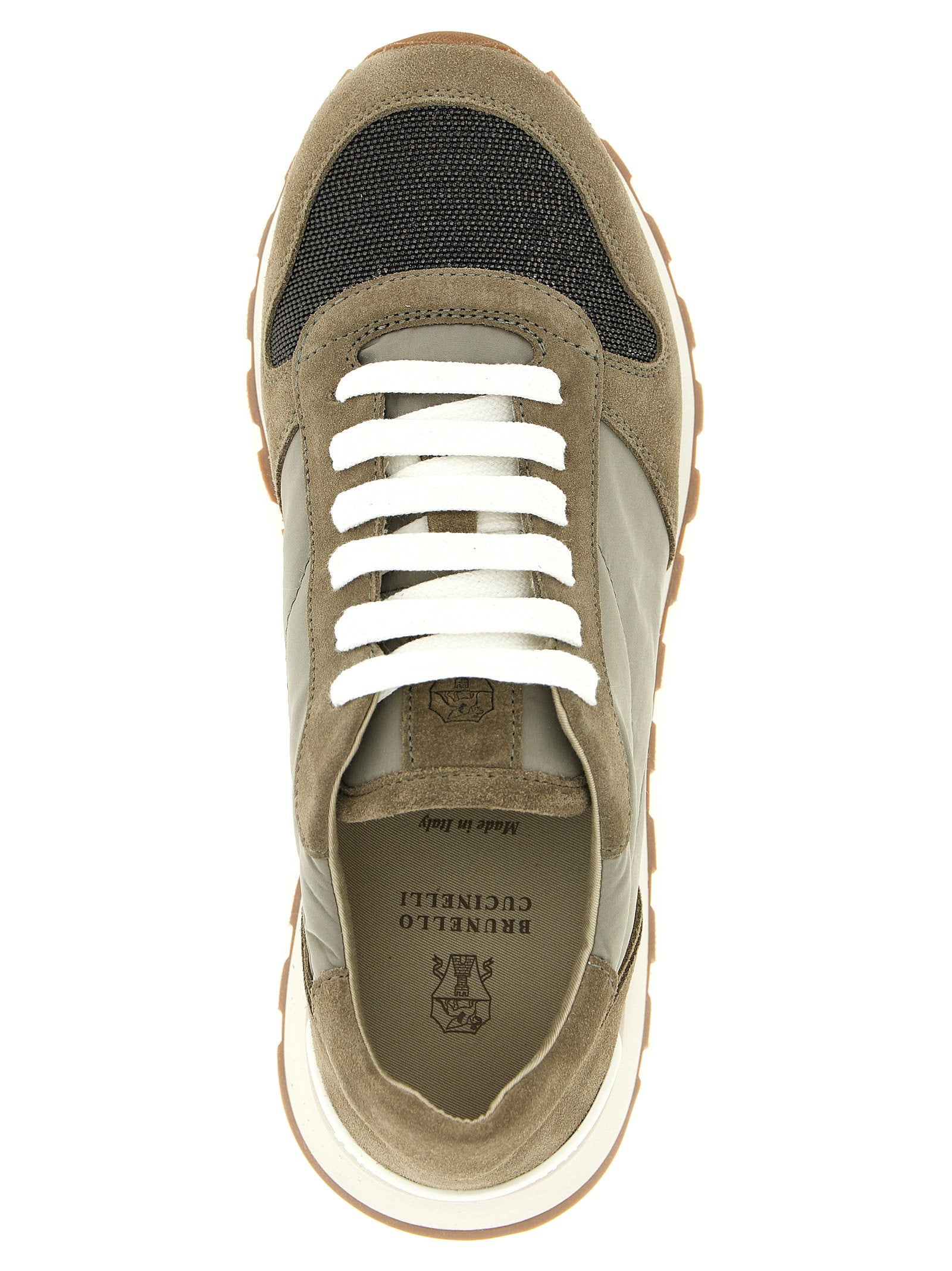 Brunello Cucinelli Active Sneakers Green