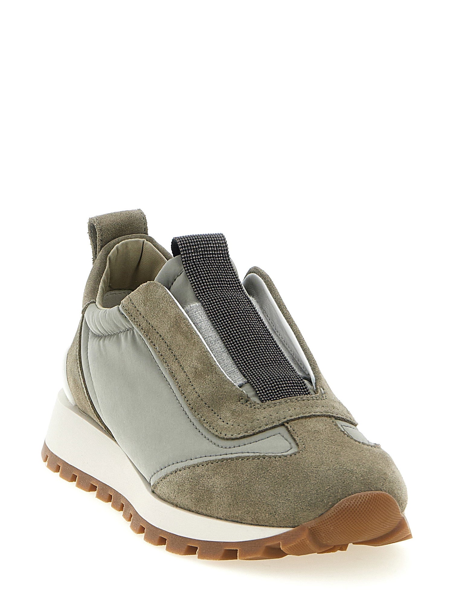 Brunello Cucinelli Runners Sneakers Green
