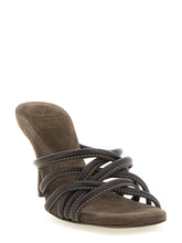 Brunello Cucinelli Leather Sandals Brown