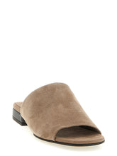 Brunello Cucinelli Monile Suede Sandals Brown