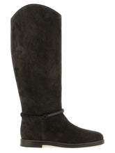 Brunello Cucinelli Suede Boots Black