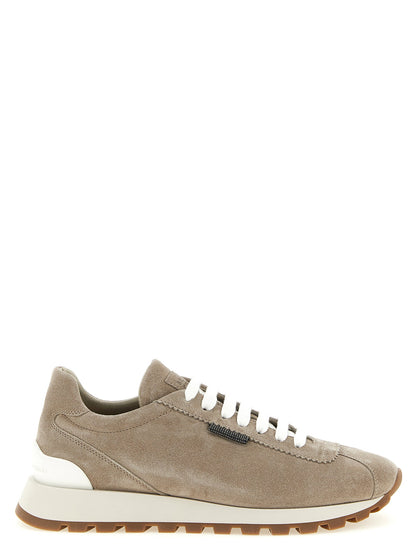 Brunello Cucinelli Runners Sneakers Beige