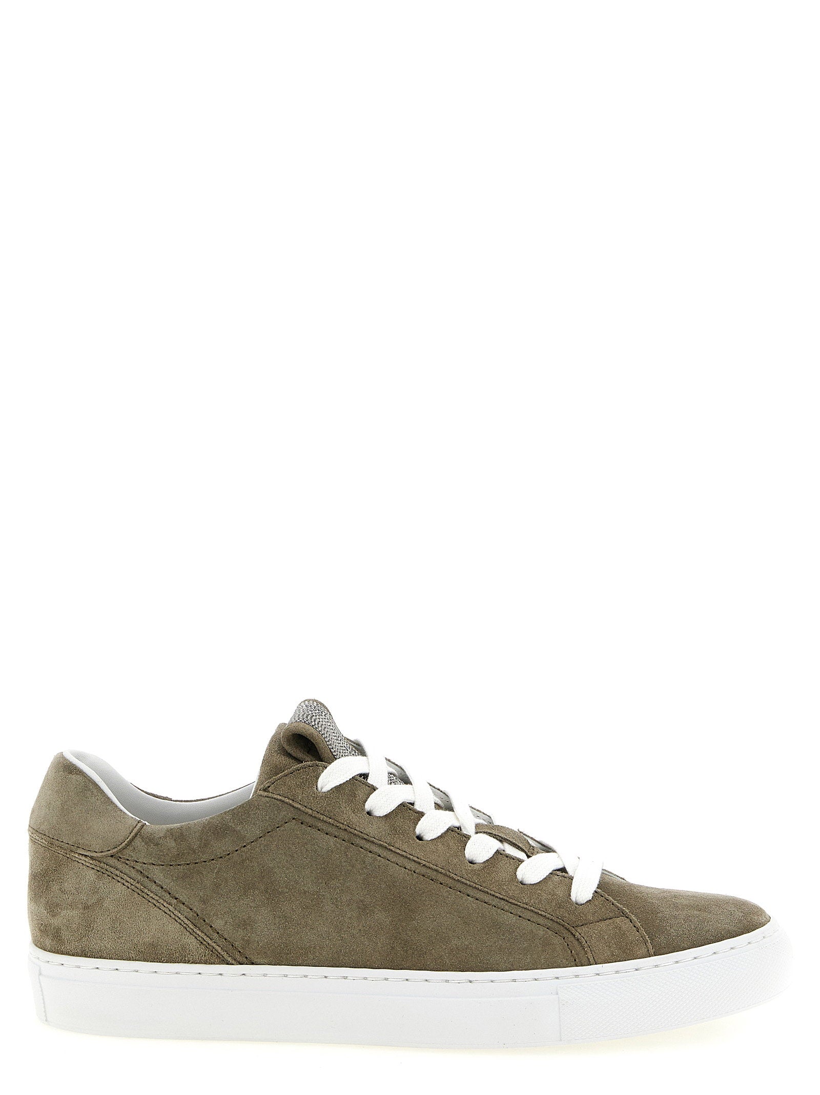 Brunello Cucinelli Precious Loop Sneakers Gray