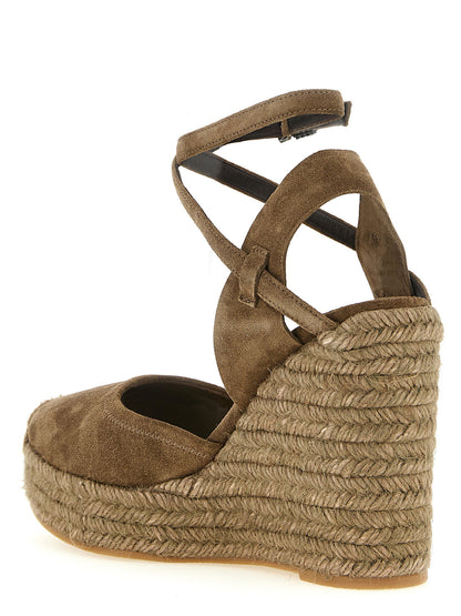 Brunello Cucinelli Precious Loop Espadrilles Brown