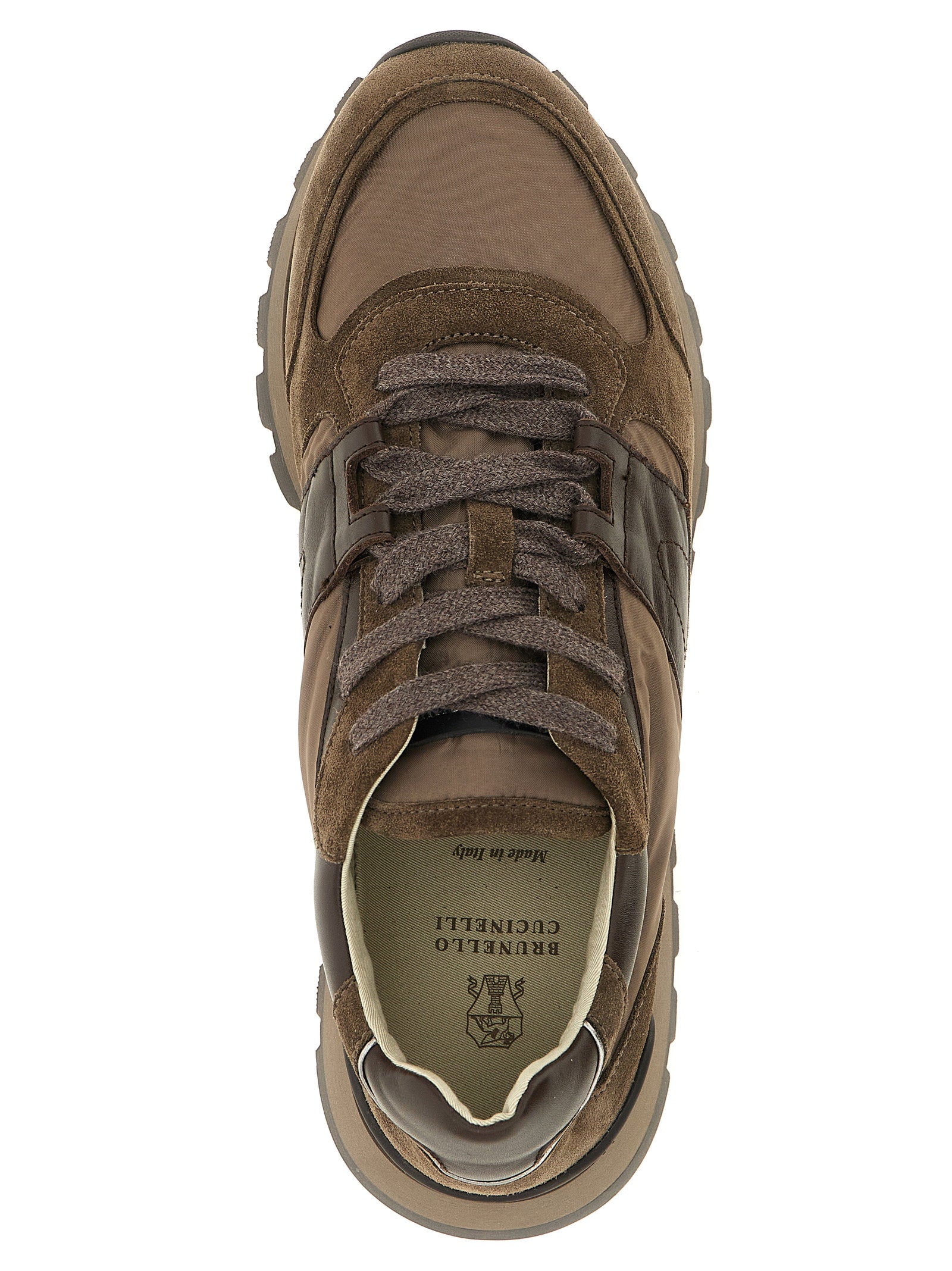 Brunello Cucinelli Active Sneakers Green