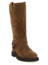 Brunello Cucinelli Monile Suede Boots Brown