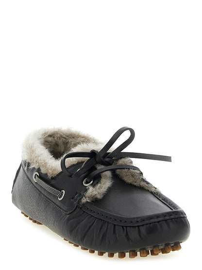 Brunello Cucinelli Monile Loafers Black  