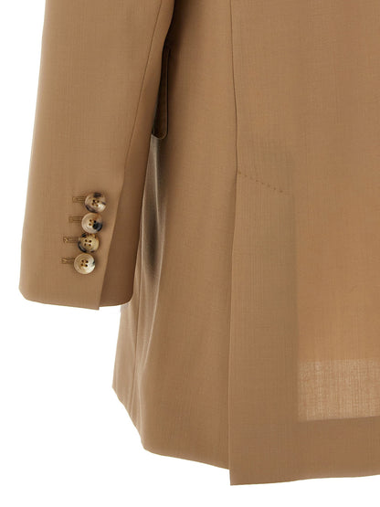 Max Mara Nebbie Blazer Beige