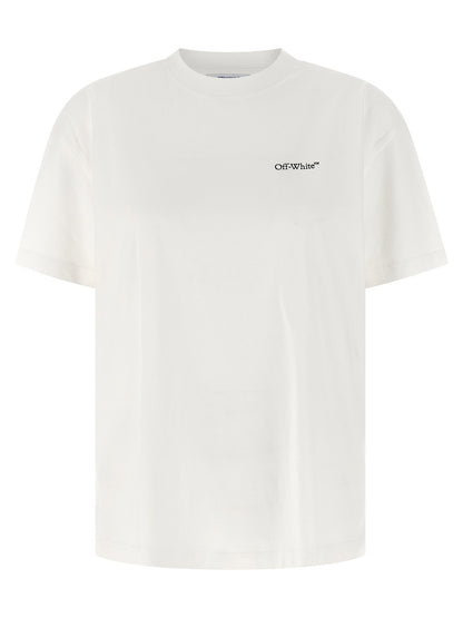 Off White Arrow Glowing Flower T-shirt White
