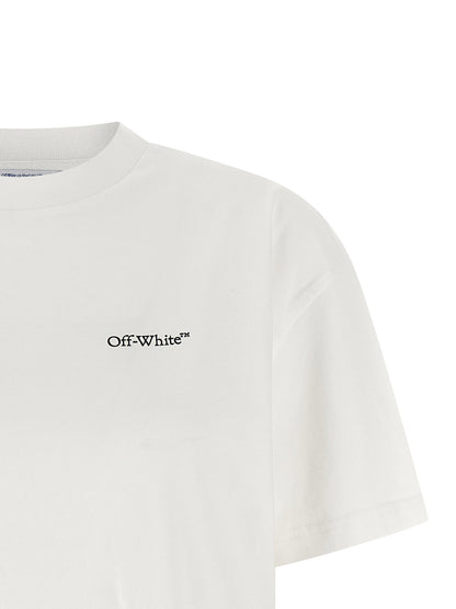 Off White Arrow Glowing Flower T-shirt White