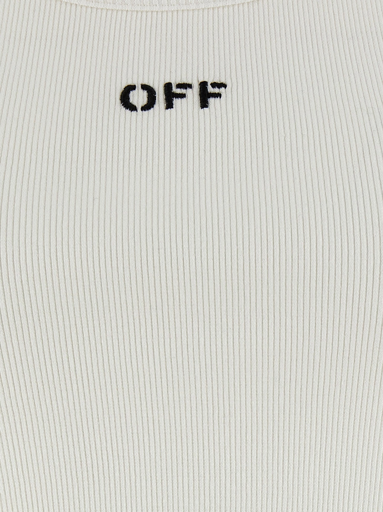 Off White Off Stamp Top White