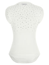 Off White Top Swarowski White