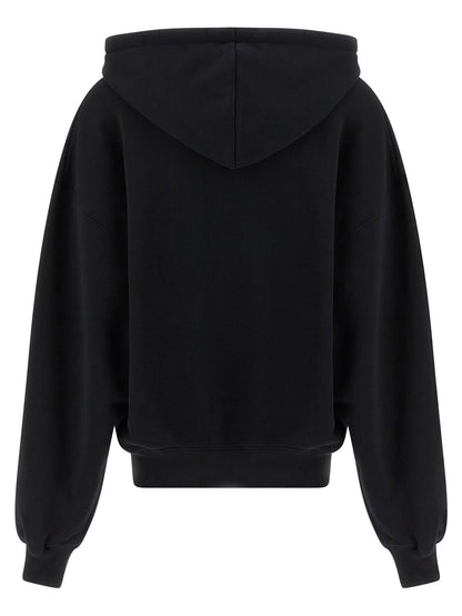 Off White Big Logo Bookkish Hoodie White/black