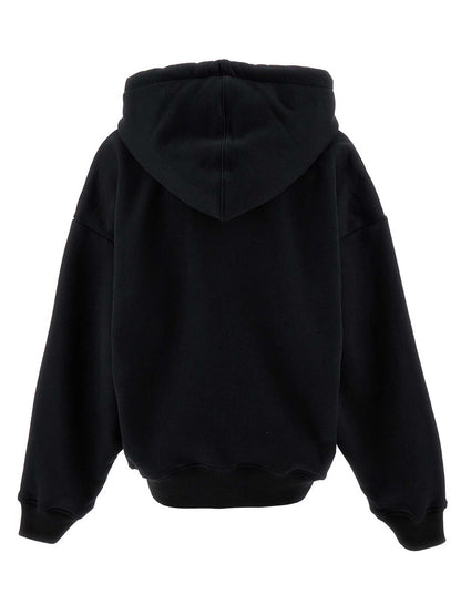 Off White Off Stamp Hoodie Black