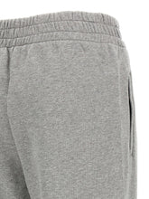 Off White Logo Embroidery Joggers Gray