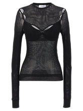 Off White Net Arrow Bralette Top Black