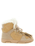Off White Winter Ankle Boots Beige